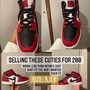 Air jordan 1’s mid